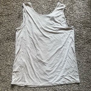 NWT BCBGMAXAZRIA Top Women's Small Beige Sleeveless Cowl Back Going Out Casual K